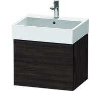 Duravit D-Neo, mueble de baño de pared, anchura 584 x fondo 442mm, 1x extraíble, con tirador, DE427105353, Color: Decoración Castaño Oscuro