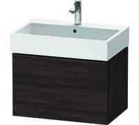 Duravit D-Neo, mueble de baño de pared, anchura 584 x fondo 442mm, 1x extraíble, con tirador, DE427205353, Color: Decoración Castaño Oscuro