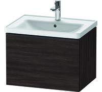Duravit D-Neo, mueble de baño de pared, anchura 634 x fondo 452mm, 1x extraíble, con tirador, DE425405353, Color: Decoración Castaño Oscuro