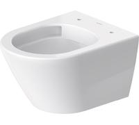 Duravit D-Neo WC suspendido Compact, lavable, 370x480x400mm, sin borde, 258809, Color: Blanco alto brillo - 2588090000