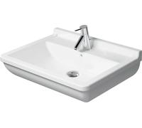 Duravit DU Lavabo Starck 3 650 mm con rebosadero, con orificio para grifería, 1