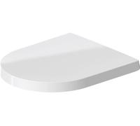 Duravit DU Me by Starck Asiento de inodoro, comp., sin caída amortiguada Blanco,