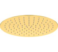 Duravit ducha con efecto lluvia 30x30 cm circular oro UV0660020034