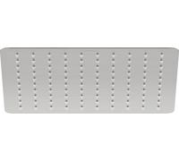 Duravit ducha con efecto lluvia 30x30 cm cuadrada acero UV0660031070