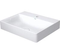 Duravit DuraSquare lavabo 60x47 cm rectangular clásico-para mueble blanco 23536000711