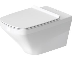 Duravit DuraStyle 62cm inodoro suspendido, lavavajillas, sin borde, 25420900001, Color: Blanco con Wondergliss