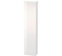 Duravit DuraStyle Armario alto 1228, 1 puerta, abatible a la izquierda, altura: 1800mm, profundidad: 240mm, DS1228L2218, Color: White High Gloss Decor / White Matt Decor