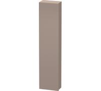 Duravit DuraStyle Armario alto 1228, 1 puerta, abatible a la izquierda, altura: 1800mm, profundidad: 240mm, DS1228L4343, Color: Decoración Basalto Mate