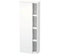 Duravit DuraStyle armario alto 1238, 1 puerta giratoria, tope izquierdo, altura: 1400mm, profundidad: 240mm, DS1238L1818, Color: Blanco mate / Blanco mate