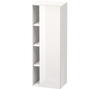 Duravit DuraStyle armario alto 1239, 1 puerta giratoria, tope derecho, altura: 1400mm, profundidad: 360mm, DS1239R2222, Color: Decoración blanca de alto brillo