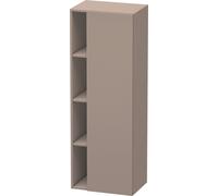 Duravit DuraStyle armario alto 1239, 1 puerta giratoria, tope derecho, altura: 1400mm, profundidad: 360mm, DS1239R4343, Color: Decoración Basalto Mate