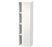 Duravit DuraStyle armario alto 1249, 1 puerta giratoria, tope derecho, altura: 1800mm, profundidad: 360mm, DS1249R2218, Color: White High Gloss Decor / White Matt Decor