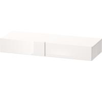 Duravit DuraStyle bandeja 8271, 2 cajones, 1200mm, DS827102222, Color: Decoración blanca de alto brillo