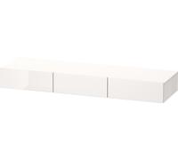 Duravit DuraStyle bandeja 8272, 3 cajones, 1500mm, DS827202218, Color: White High Gloss Decor / White Matt Decor
