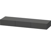 Duravit DuraStyle bandeja 8272, 3 cajones, 1500mm, DS827204949, Color: Grafito Mate Decoración