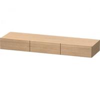Duravit DuraStyle bandeja 8272, 3 cajones, 1500mm, DS827205252, Color: Decoración Roble Europeo