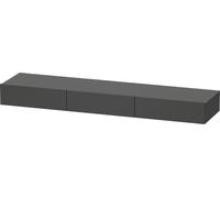 Duravit DuraStyle bandeja 8273, 3 cajones, 1800mm, DS827304949, Color: Grafito Mate Decoración