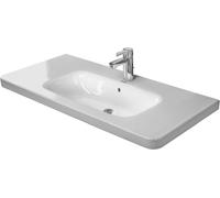 Duravit DuraStyle lavabo 100x48 cm rectangular clásico-para mueble-con encimera blanco 23201000001