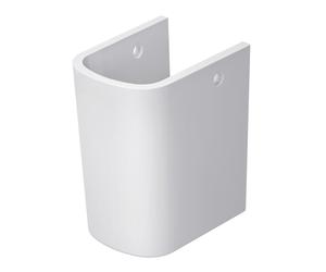 Duravit DuraStyle medio pedestal para lavamanos 070845, 0858310000, Color: Blanco