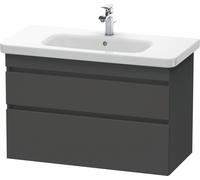 Duravit DuraStyle, mueble bajo pared 6482, 2 cajones, 930mm, para DuraStyle, DS648204949, Color: Grafito Mate Decoración