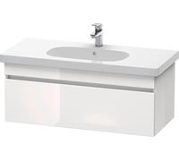 Duravit DuraStyle mueble de baño de pared 6385, 1 cajón, 1000mm, para D-Code, DS638502222, Color: Decoración blanca de alto brillo