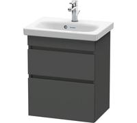Duravit DuraStyle mueble de baño de pared 6403, 2 cajones, 500mm, para DuraStyle, DS640304949, Color: Grafito Mate Decoración