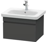 Duravit DuraStyle mueble de pared 6380, 1 extraíble, 580mm, para DuraStyle, DS638004949, Color: Grafito Mate Decoración