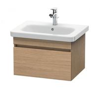 Duravit DuraStyle mueble de pared 6380, 1 extraíble, 580mm, para DuraStyle, DS638005252, Color: Decoración Roble Europeo