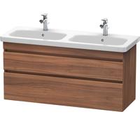 Duravit DuraStyle Mueble de pared 6498, 2 cajones, 1230mm, DS649807979, Color: Nogal natural decorado