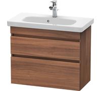 Duravit DuraStyle Mueble de pared 6499, 730mm, 2 cajones, para DuraStyle, DS649907979, Color: Nogal natural decorado