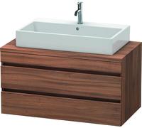 Duravit DuraStyle mueble para consola, 2 cajones, 1000mm, DS531907979, Color: Nogal natural decorado