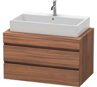 Duravit DuraStyle mueble para consola, 2 cajones, 900mm, DS531807979, Color: Nogal natural decorado