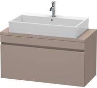 Duravit DuraStyle mueble para consola compacta, 1 cajón, 1000mm, DS530404343, Color: Decoración Basalto Mate
