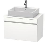 Duravit DuraStyle mueble para consola compacta, 1 cajón, 800mm, DS530207373, Color: Cerezo del Tesino