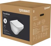 Duravit DuraStyle taza de inodoro con asiento de cierre suave suspendido blanco 45520900A1