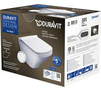Duravit DuraStyle WC de pared Duravit Rimless Set 455109, incluye asiento de ...