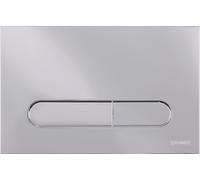 Duravit DuraSystem placa de accionamiento de inodoro para WC Beta 100, Dual Flush, WD5009021000, Color: cromado