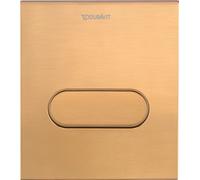 Duravit DuraSystem placa de accionamiento de urinario A1, 130x150mm, WD5004041000, Color: Placa frontal de plástico, bronce cepillado
