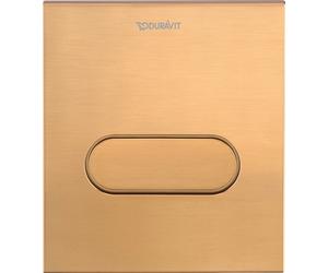 Duravit DuraSystem placa de accionamiento de urinario A1, 130x150mm, WD5004041000, Color: Placa frontal de plástico, bronce cepillado