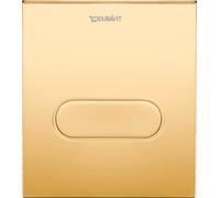 Duravit DuraSystem placa de accionamiento de urinario A1, plástico, 130x150mm, WD5004341000, Color: Oro pulido