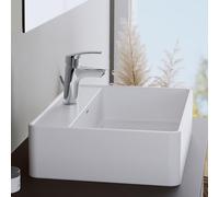 Duravit DuraVelez - Grifo para lavabo de ahorro de agua, tamaño S (altura de caño 100 mm), color cromado