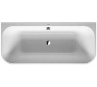 Duravit Happy D.2 bañera de pared 180x80 cm rectangular blanco 700451800000000