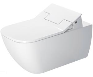 Duravit Happy D.2 inodoro suspendido Duravit Rimless para SensoWash®, 25505900001, Color: Blanco con Wondergliss