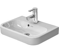 Duravit Happy D.2 lavabo 50x36 cm semicircular para mueble blanco brillante 0710500000