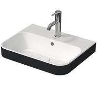Duravit Happy D.2 lavabo 50x40 cm rectangular sobre encimera blanco-antracita 2360506100