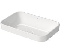 Duravit Happy D.2 lavabo 60x40 cm rectangular sobre encimera blanco 23596000001