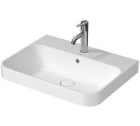 Duravit Happy D.2 lavabo 60x46 cm rectangular sobre encimera blanco 2360600000