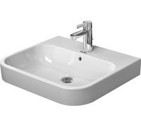 Duravit Happy D.2 lavabo 60x50.5 cm rectangular clásico-para mueble blanco brillante 2318600027