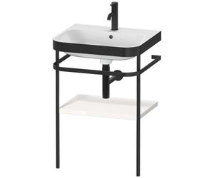 Duravit Happy D.2 lavabo con consola 57.5 cm blanco HP4735O2222