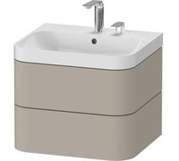 Duravit Happy D.2 lavabo con mueble 57.5 cm beige HP4345E6060